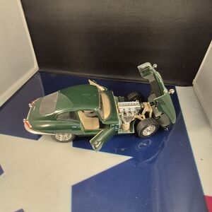 Green Die-Cast Toy Car